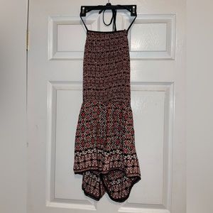 angie printed romper size meduim